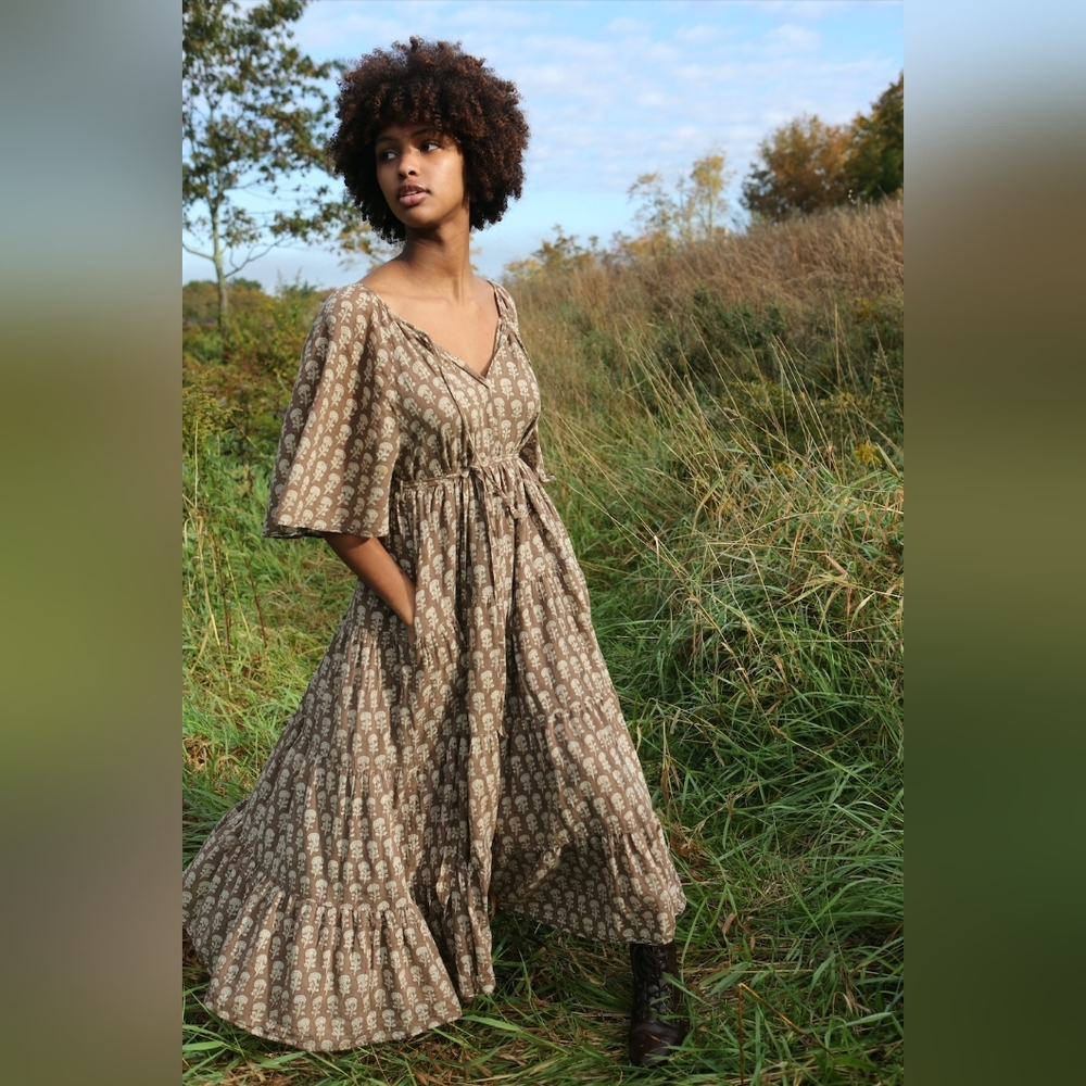 Lalaa Kanani Athena Dress in Mocha